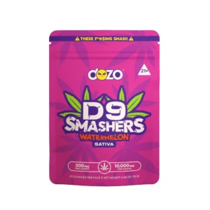 dozo delta 9 smashers gummies 10,000mg watermelon