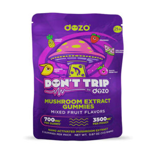 dozo magic mushroom don't trip gummies 3500mg mixed fruit flavors