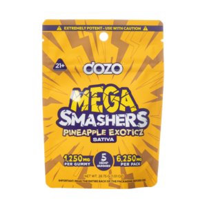 dozo mega smashers gummies 6250mg