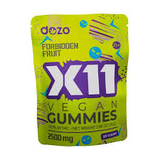 dozo x11 vegan gummies 2500mg forbidden fruit